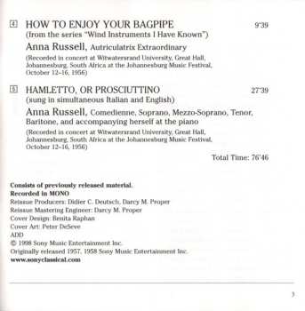 CD Anna Russell: Anna Russell, Encore?