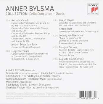 6CD/Coffret Anner Bylsma: Anner Bylsma Collection - Cello Concertos - Duets