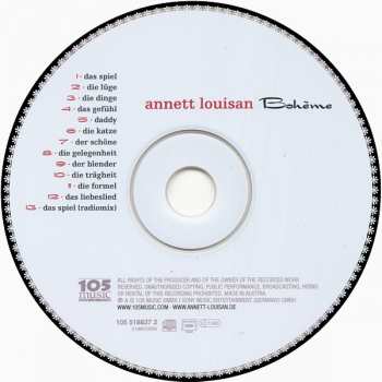 CD Annett Louisan: Bohème