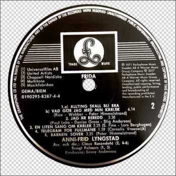 LP Anni-Frid Lyngstad: Frida LTD