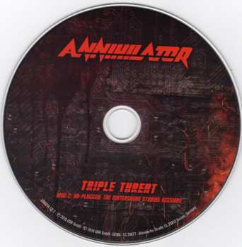 2CD/Blu-ray Annihilator: Triple Threat