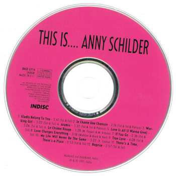 CD Anny Schilder: This Is... Anny Schilder
