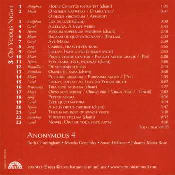 4CD/Coffret Anonymous 4: Noël - Carols & Chants For Christmas