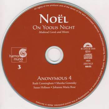 4CD/Coffret Anonymous 4: Noël - Carols & Chants For Christmas