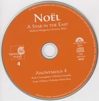 4CD/Coffret Anonymous 4: Noël - Carols & Chants For Christmas