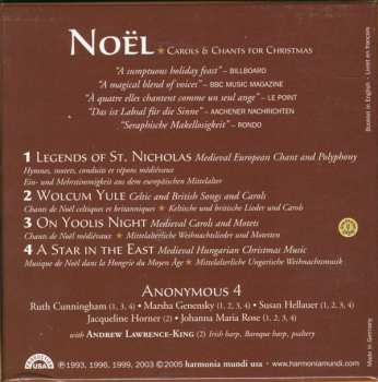 4CD/Coffret Anonymous 4: Noël - Carols & Chants For Christmas