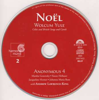 4CD/Coffret Anonymous 4: Noël - Carols & Chants For Christmas