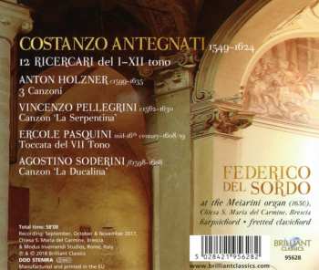 CD Federico Del Sordo: 12 Ricercari