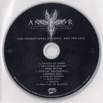 CD Anterior: This Age Of Silence