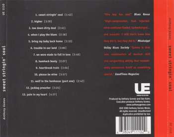 CD Anthony Gomes: Sweet Stringin' Soul