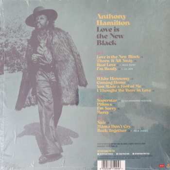2LP Anthony Hamilton: Love Is The New Black CLR