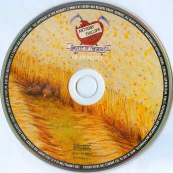 5CD Anthony Phillips: Harvest Of The Heart (An Anthology) DLX