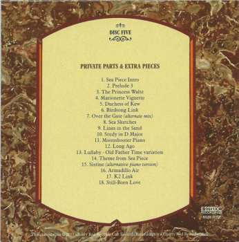 5CD/Coffret Anthony Phillips: Private Parts & Pieces I-IV