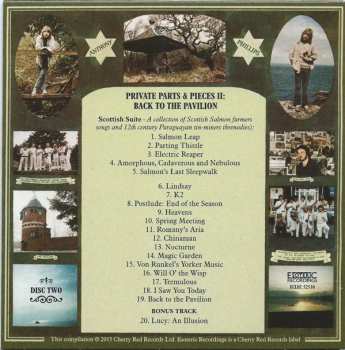 5CD/Coffret Anthony Phillips: Private Parts & Pieces I-IV