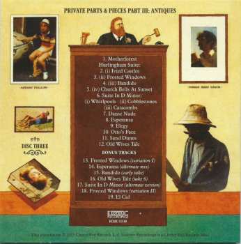 5CD/Coffret Anthony Phillips: Private Parts & Pieces I-IV