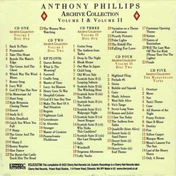 5CD/Coffret Anthony Phillips: The Archive Collection (Volume I & Volume II)