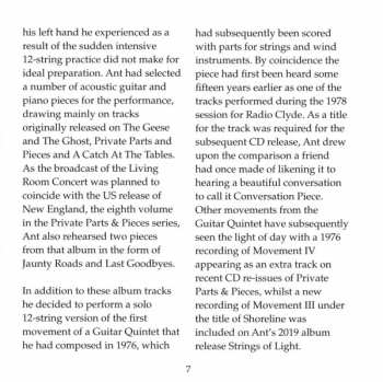 CD Anthony Phillips: The "Living Room" Concert