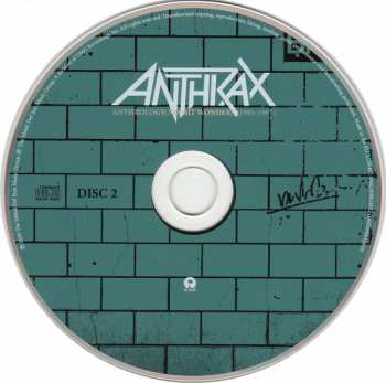2CD Anthrax: Anthrology: No Hit Wonders (1985-1991)
