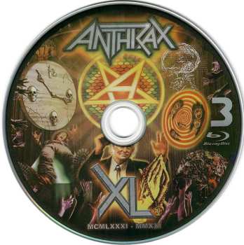 2CD/Blu-ray Anthrax: XL (MCMLXXXI - MMXXI)