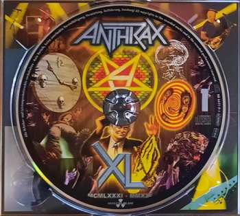2CD/Blu-ray Anthrax: XL (MCMLXXXI - MMXXI)