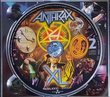 2CD/Blu-ray Anthrax: XL (MCMLXXXI - MMXXI)
