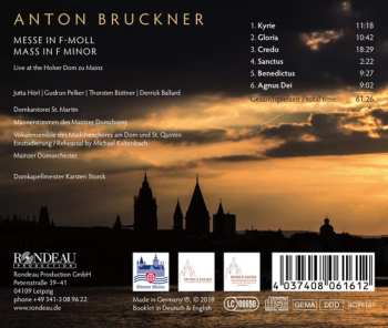 CD Anton Bruckner: Messe In F-Moll