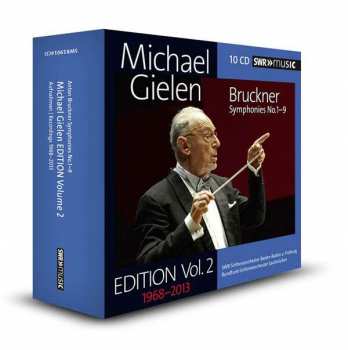 10CD/Coffret Anton Bruckner: Symphonies No.1-9, Michael Gielen Edition Vol. 2 1968-2013