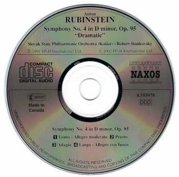 CD Anton Rubinstein: Symphony No. 4 "Dramatic"