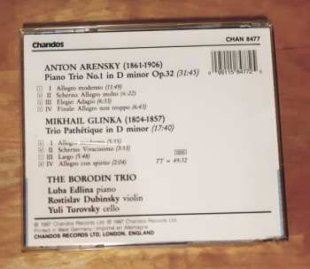 CD Anton Stepanovich Arensky: Piano Trios