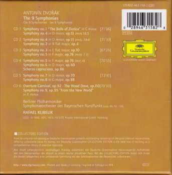 6CD/Coffret Antonín Dvořák: The 9 Symphonies
