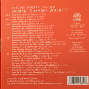7CD/Coffret Antonín Dvořák: Chamber Works II