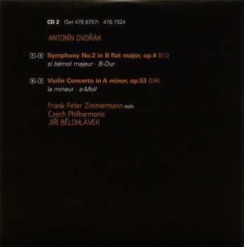 6CD/Coffret Antonín Dvořák: Complete Symphonies & Concertos