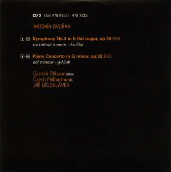 6CD/Coffret Antonín Dvořák: Complete Symphonies & Concertos