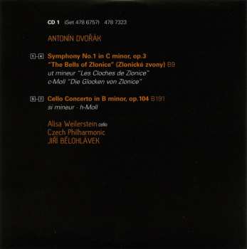 6CD/Coffret Antonín Dvořák: Complete Symphonies & Concertos