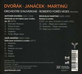 CD Bohuslav Martinů: Dvořák , Janáček, Martinů