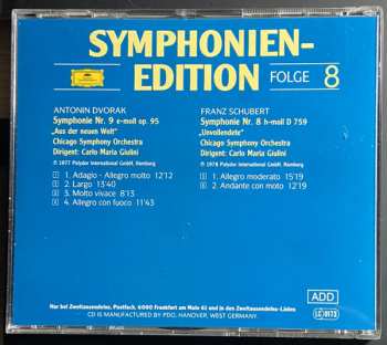 CD Antonín Dvořák: Symphonie Nr. 9 / Symphonie Nr. 8