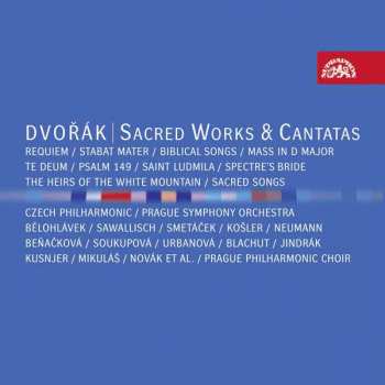 8CD/Coffret Antonín Dvořák: Sacred Works & Cantatas | Requiem / Stabat Mater / Biblical Songs / Mass In D Major / Te Deum / Psalm 149 / Saint Ludmila / Spectre's Bride / The Heirs Of The White Mountain / Sacred Songs
