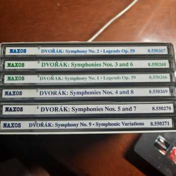 6CD/Coffret Antonín Dvořák: Symphonies Nos. 1 - 9 / Legends Op. 59, Nos. 1 - 10 / Symphonic Variations, Op. 78