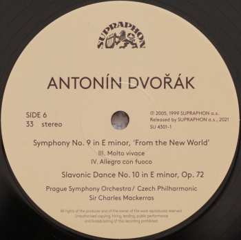 3LP/Coffret Antonín Dvořák: Symphonies Nos 8 & 9 - Legends - Slavonic Dances LTD | NUM