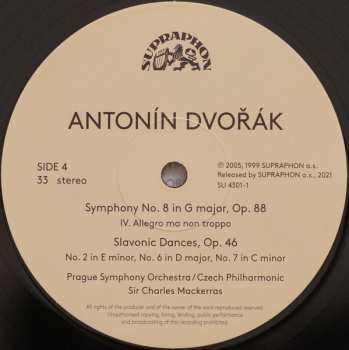3LP/Coffret Antonín Dvořák: Symphonies Nos 8 & 9 - Legends - Slavonic Dances LTD | NUM