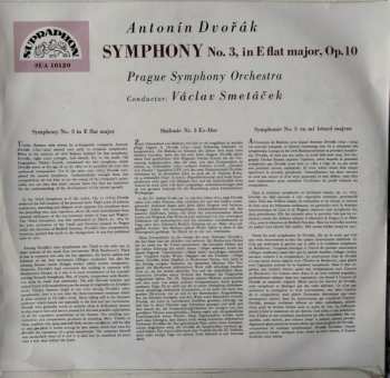 LP Antonín Dvořák: Symphony No. 3 In E Flat Major, Op. 10