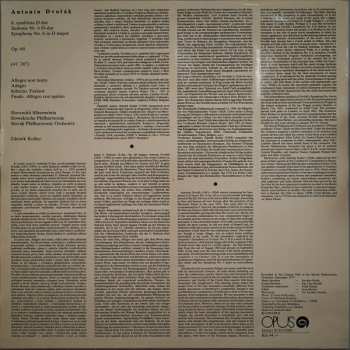 LP Antonín Dvořák: Symphony No 6 In D Major