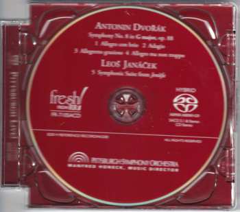 SACD Antonín Dvořák: Symphony No. 8 / Symphonic Suite From Jenůfa