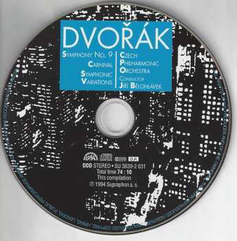 CD Antonín Dvořák: Symphony No. 9 / Symphonic Variations / Carnival