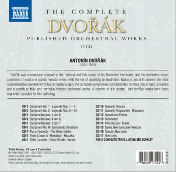 17CD/Coffret Various: The Complete Published Orchestral Works