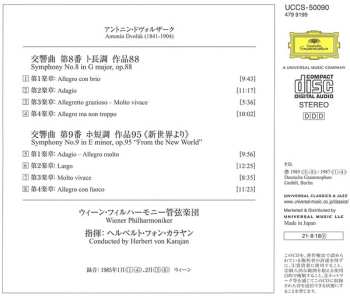 CD Antonín Dvořák: Symphonien No.8 & No.9 "Aus Der Neuen  Welt"
