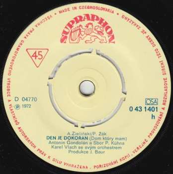 SP Antonín Gondolán: Příběh Lásky / Den Je Dokořán