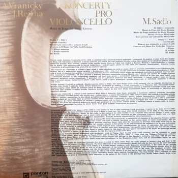 LP Antonín Vranický: Koncerty Pro Violoncello (86 1)