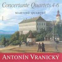 Album Antonín Vranický: Concertante Quartets 4-6