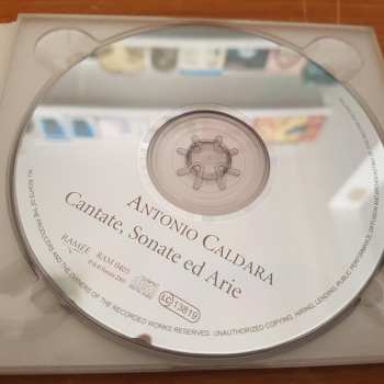 CD Antonio Caldara: Cantate, Sonate Ed Arie DIGI